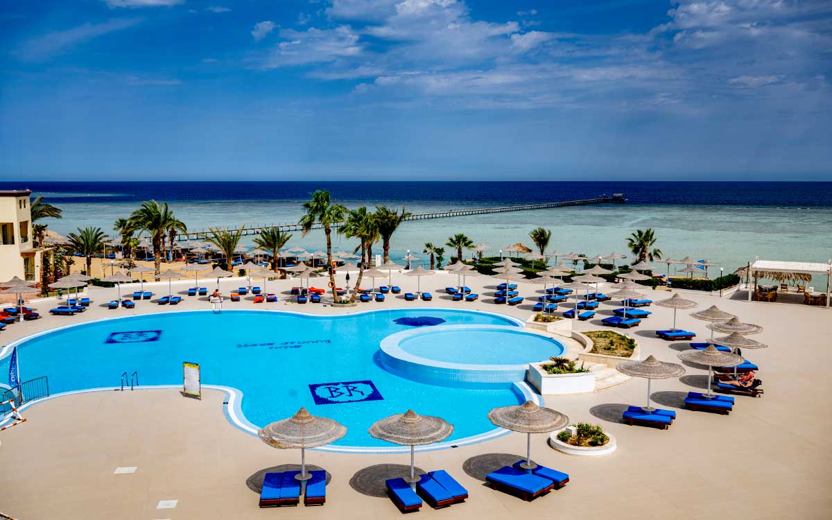 piscina blue reef resort, piscina riscaldata mar rosso